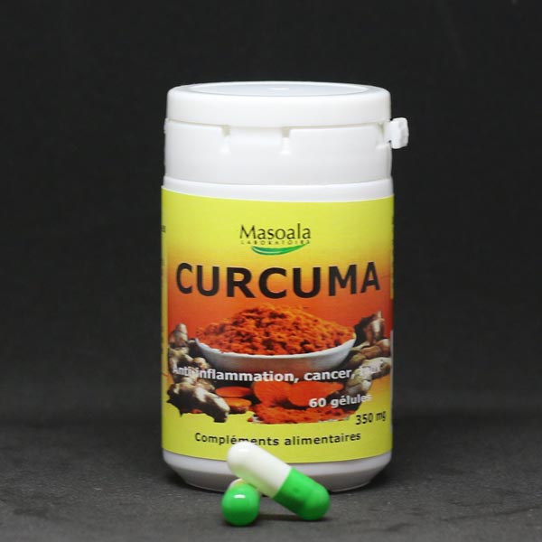 Curcuma Longa, gélule, boîte de 60, Masoala Laboratoire