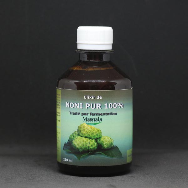 Noni, élixir à 100%, flacon 250ml, Masoala Laboratoire
