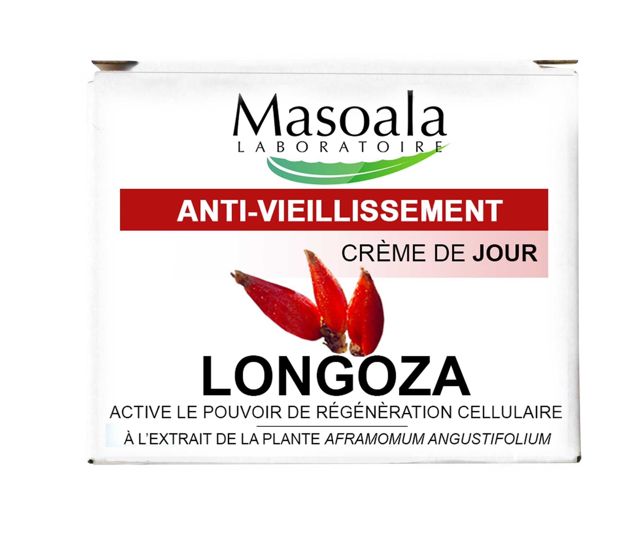 Longoza, anti-vieillissement, crème de jour, 50 g