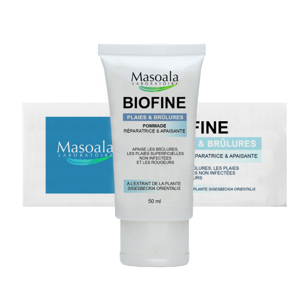 Biofine, Pommade Cicatrisante, Plaies et Brûlures, tube de 50 g