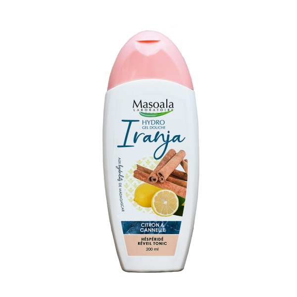 Iranja Gel Douche Cannelle itron , en flacon de 200 ml