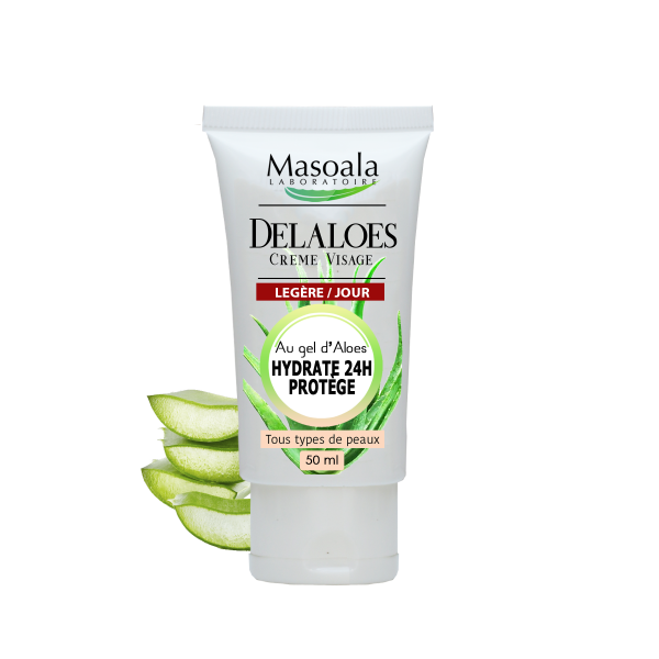 Delaloes Creme Visage, Tube de 50 ml