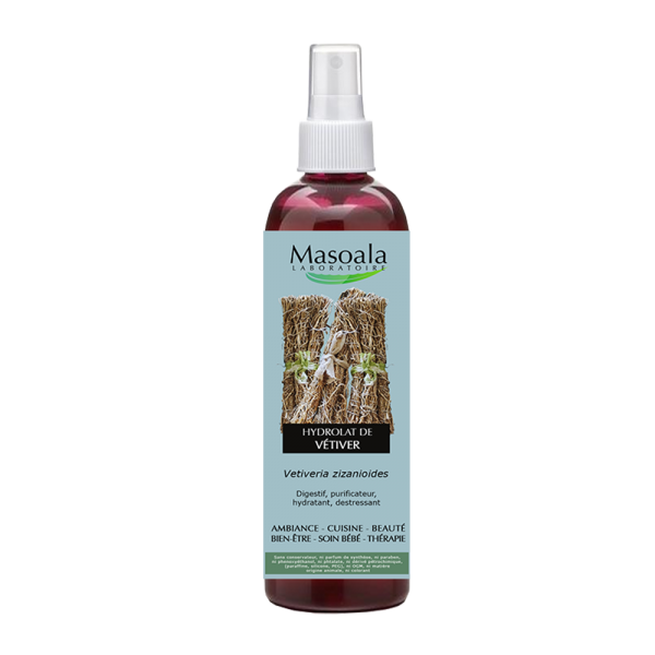 Hydrolat de Vetiver, Flacon Spray de 170 ml