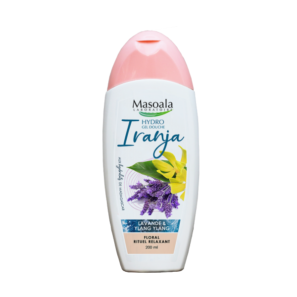 Iranja Gel douche Ylang Ylang Lavande , en flacon de 200 ml
