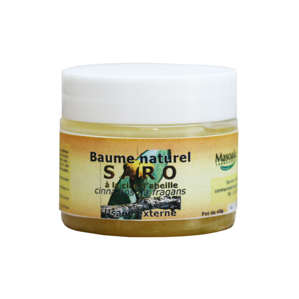 Baume Naturel Saro, Pot de 40g